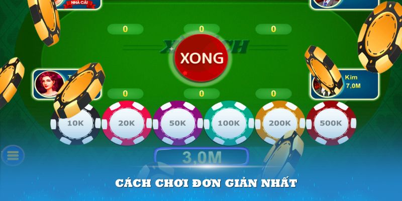 cách chơi xì dách online đơn giản