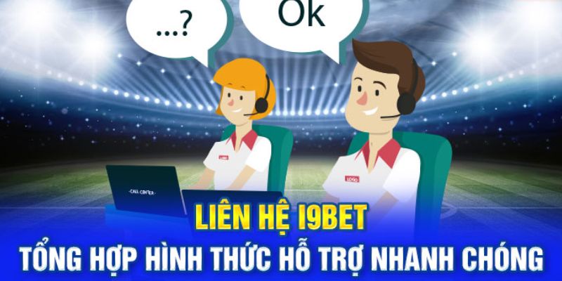 Liên hệ i9bet thông qua ứng dụng live có sẵn trên web